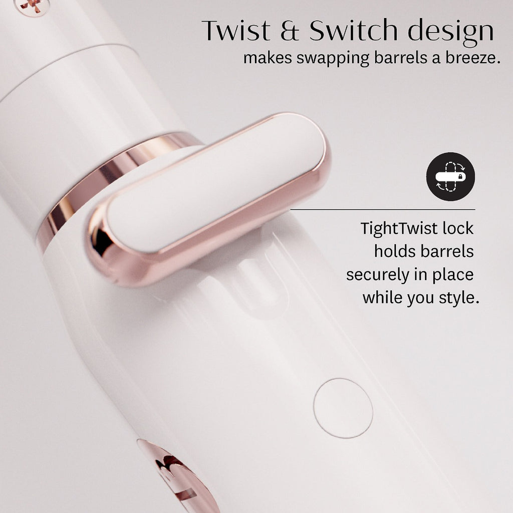 T3 Switch Kit Wave Trio Interchangeable Curling Iron with 3 Barrels